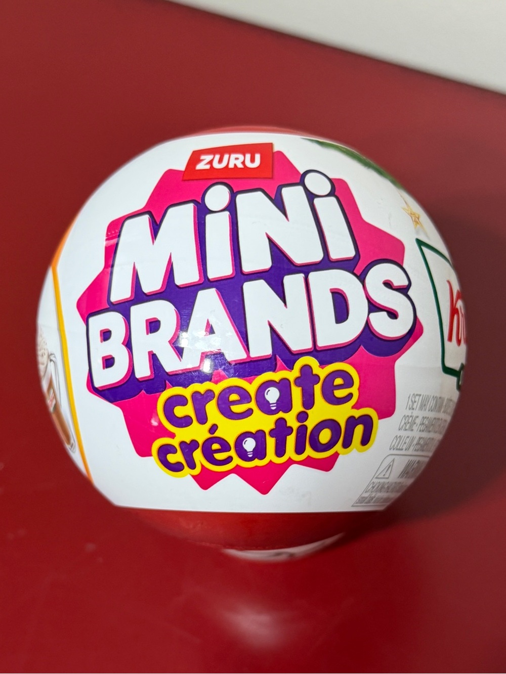 ZURU Mini Brands Create Krispy Kreme Doughnuts Mystery Ball